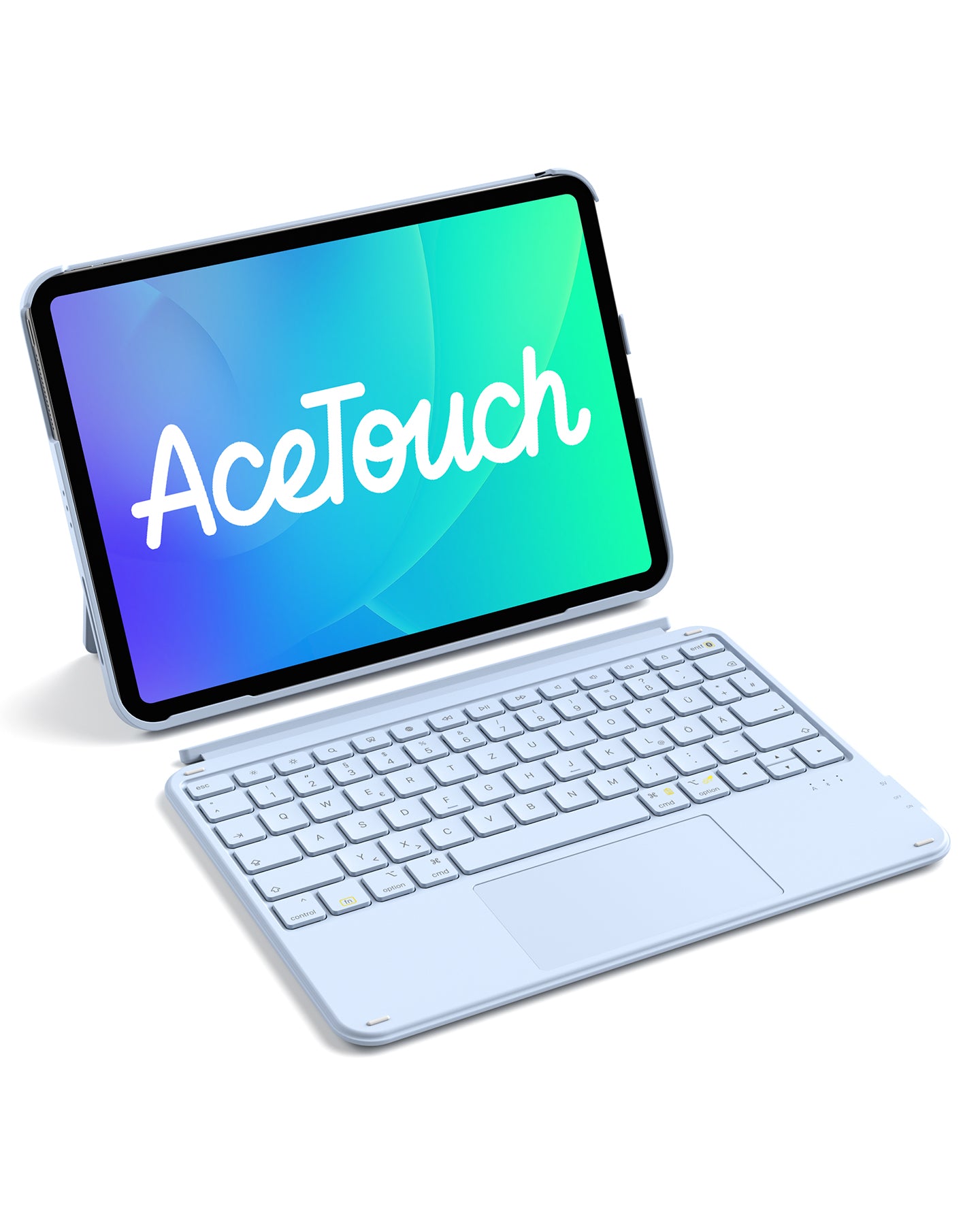 inateck DE Ultraleicht Tastatur für iPad 11" (A16 2025), iPad 10, iPad Air 11" M3/M2 (2025/2024), iPad Air 7/6/5/4, iPad Pro 11" 4/