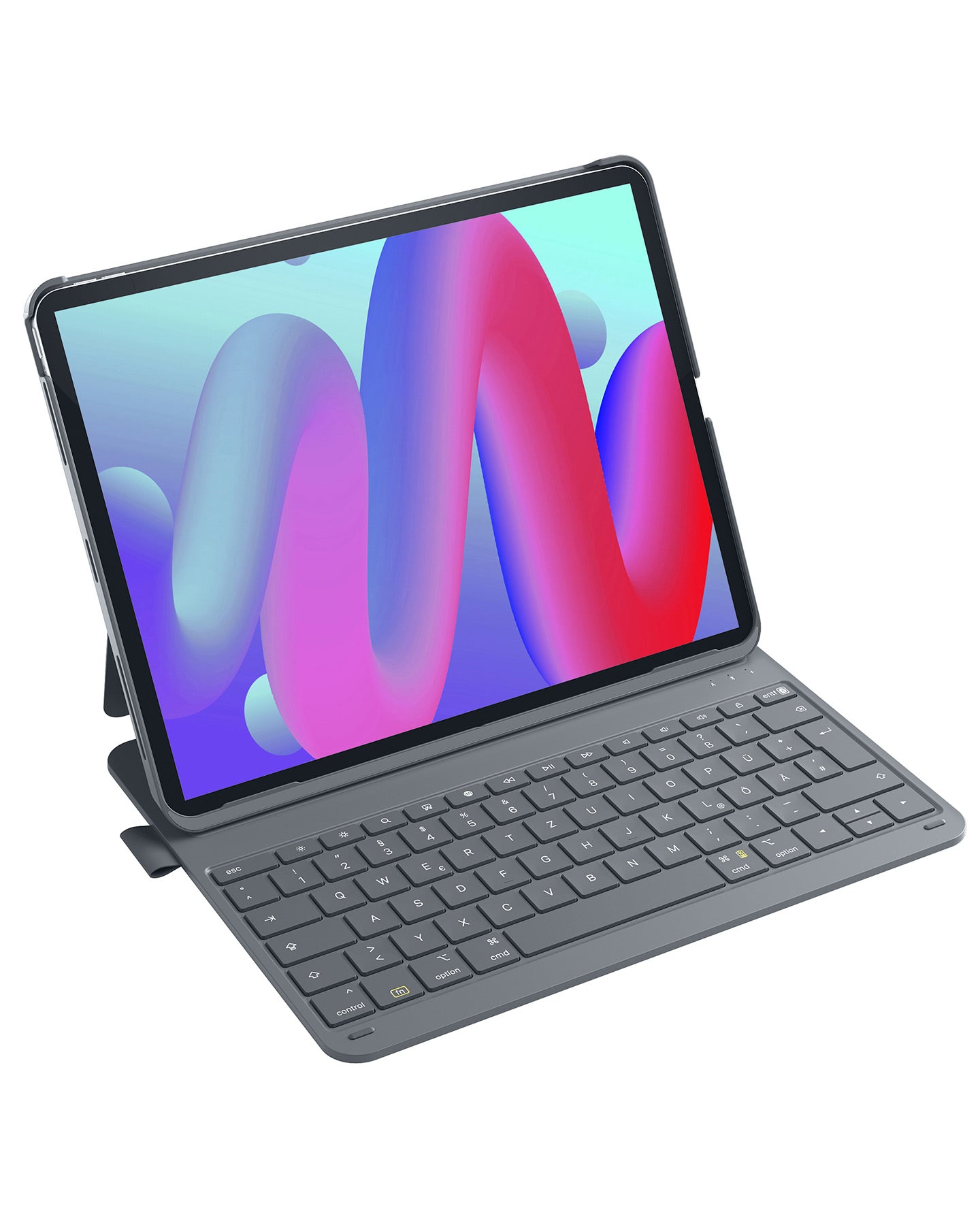inateck DE Super-leicht Tastatur Hülle für iPad 11" 11 Gen (A16 2025), iPad 10, iPad Air 11" M3/M2 (2025/2024), iPad Air 5/4, iPad