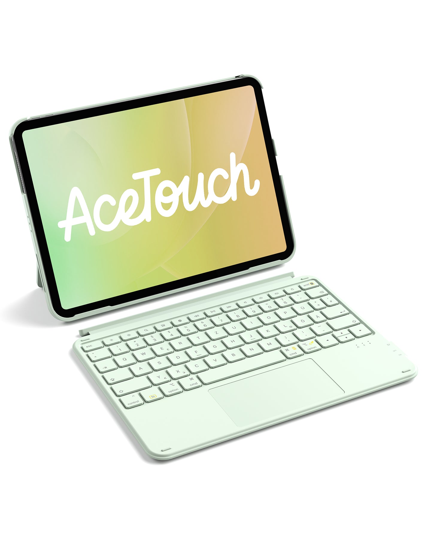 Ultraleicht Tastatur für iPad 11" (A16 2025), iPad 10, iPad Air 11" M3/M2 (2025/2024), iPad Air 7/6/5/4, iPad Pro 11" 4/3/2/1, QWERTZ, KB04122