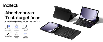Samsung Tablet mit Tastatur: Unser Vergleich - Inateck N0064 vs. N0028