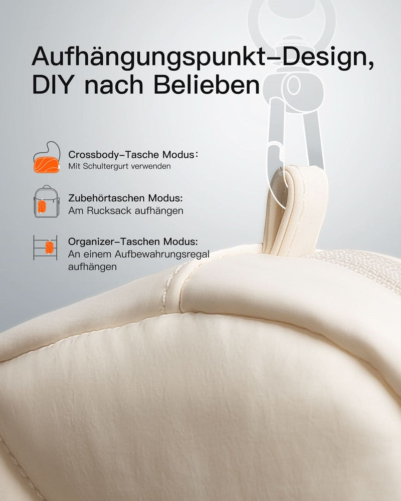 Leicht Kabeltasche Elektronik Organizer, Spritzwassergeschützte Zubehör Reisezubehörtascheb, ABW31