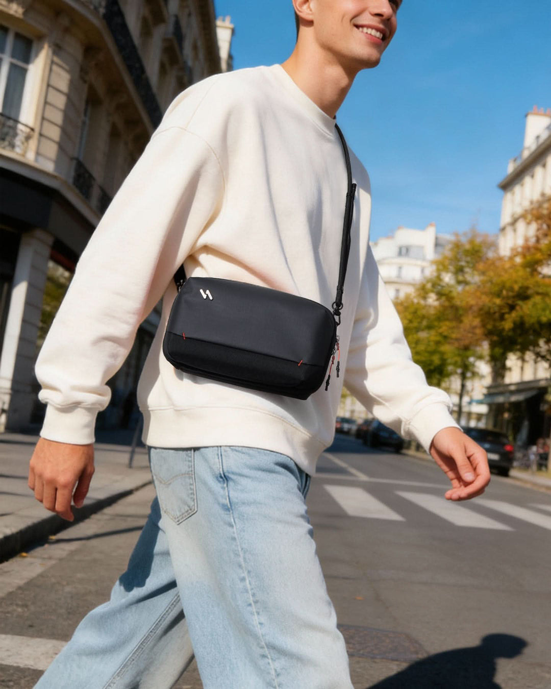 Praktischer Organizer für Elektronisches Zubehör, Spritz Wasserresistente Reisetasche, ABM35S