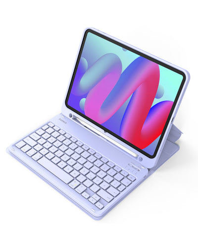 Ultraleicht Tastatur Hülle für iPad 11" (A16 2025), iPad 10; iPad Air 11" M3/M2 (2025/2024), iPad Air 5/4; iPad Pro 11" 4/3/2/1, KB04002