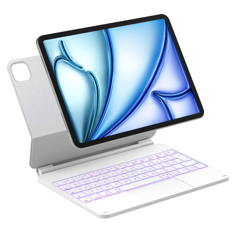 Magnetische Tastaturhülle für iPad Air 11" M3/M2 (2025/2024), iPad Air 6/5/4, iPad Pro 11" 4/3/2/1, KB09119