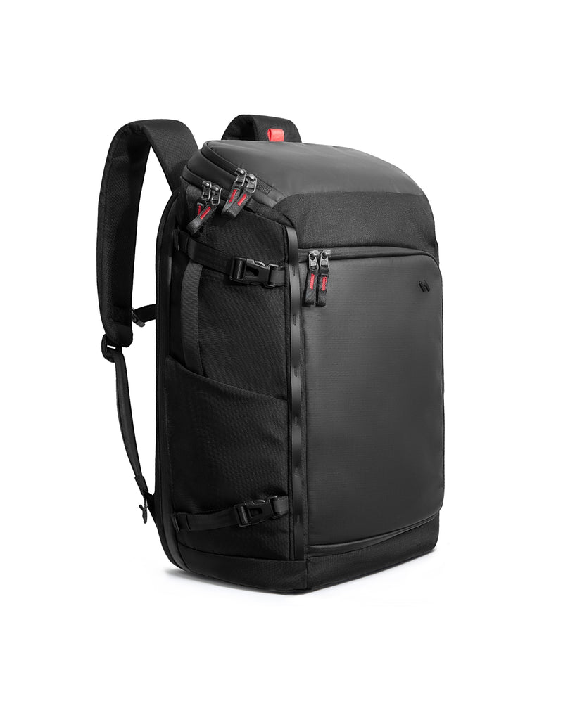 Handgepäck Rucksack 40L, TSA Freundlich Groß Reiserucksack Spritzwassergeschützt Travel Backpack für 17 Zoll Laptop, BPX31