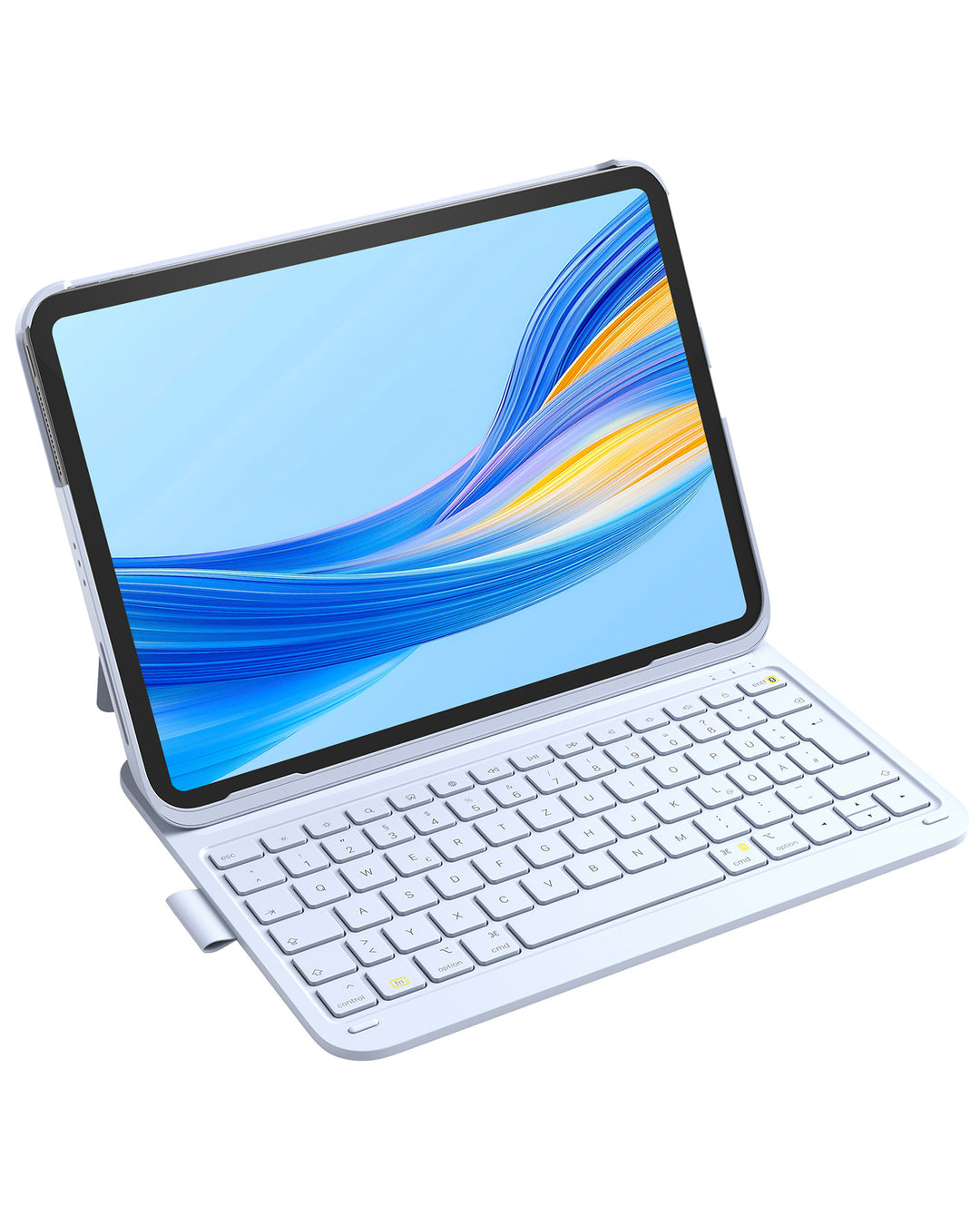 inateck DE Super-leicht Tastatur Hülle für iPad 11" 11 Gen (A16 2025), iPad 10, iPad Air 11" M3/M2 (2025/2024), iPad Air 5/4, iPad 