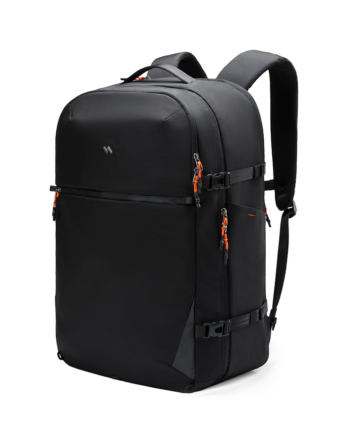 Leichter 38.5-46 L Reiserucksack erweiterbarer, Spritzwassergeschützt Travel Backpack für 16 Zoll Laptop, BPX35