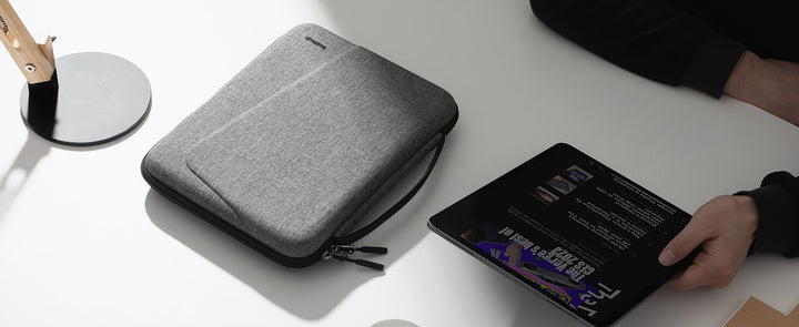 inateck DE Hartschalen Tablet Hülle Tragetasche für 11-12,9 Zoll iPads 2018-2024, AB01002