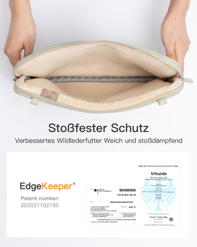 360° Schützende Laptop-Tasche, kompatibel mit 13/14 Zoll MacBook Pro/Air, LBW21