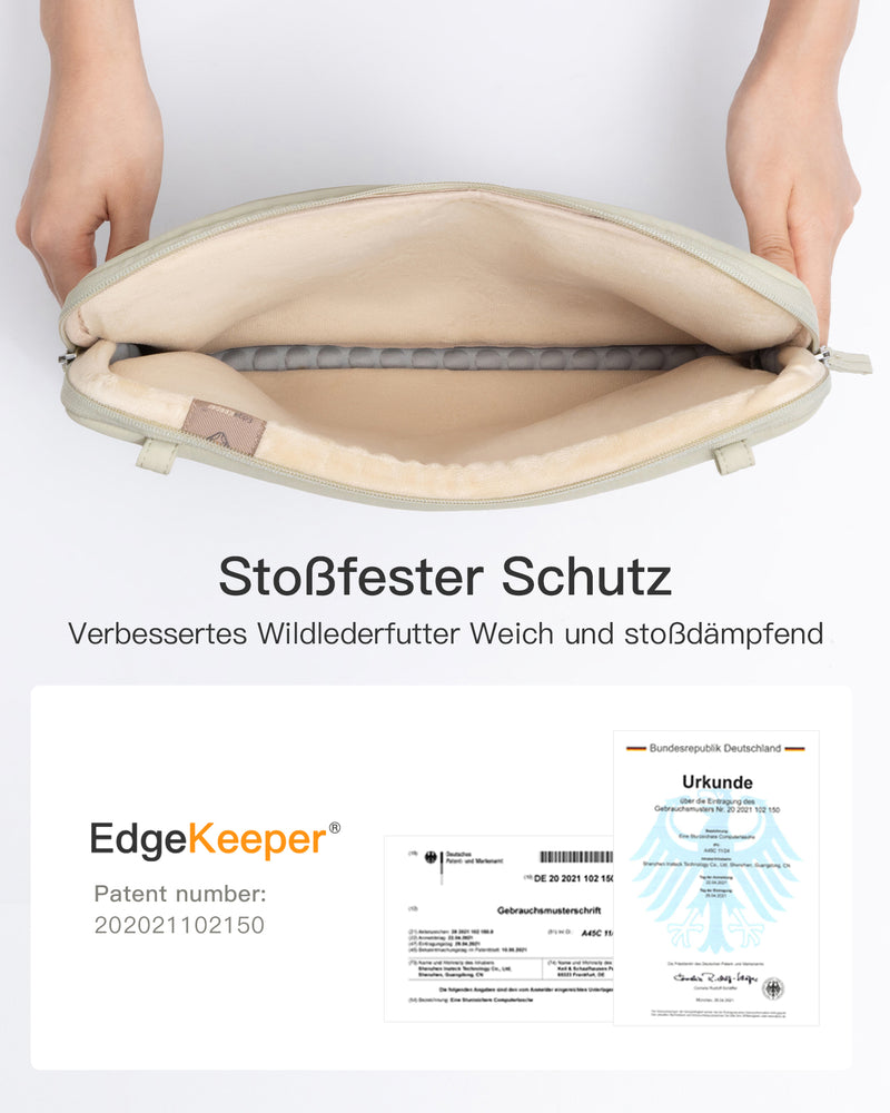 360° Schützende Laptop-Tasche, kompatibel mit 13/14 Zoll MacBook Pro/Air, LBW21