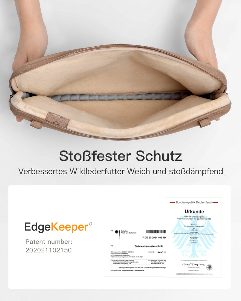 360° Schützende Laptop-Tasche, kompatibel mit 13/14 Zoll MacBook Pro/Air, LBW21