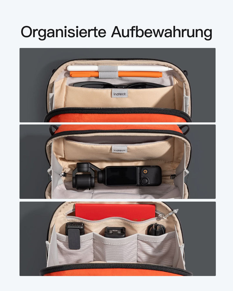 Portabler Elektronik-Organizer, spritzwassergeschützte Reisezubehörtasche für Kabel, Power Banks, Hubs, ABM33