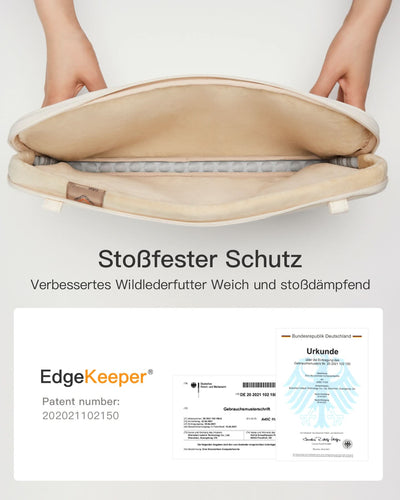 360° Schützende Laptop-Tasche, kompatibel mit 13/14 Zoll MacBook Pro/Air, LBW21