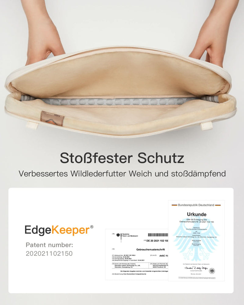 360° Schützende Laptop-Tasche, kompatibel mit 13/14 Zoll MacBook Pro/Air, LBW21