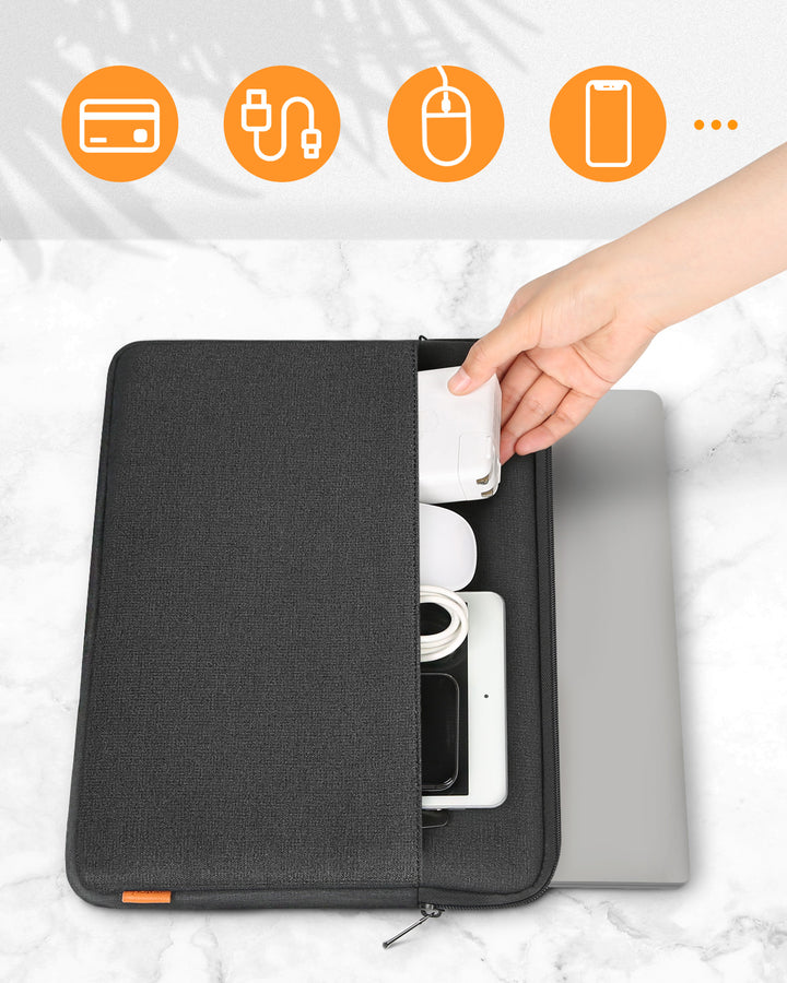 inateck DE Ultraleichte Laptoptasche Hülle 13-16 Zoll mit Zubehörtasche, LB01005