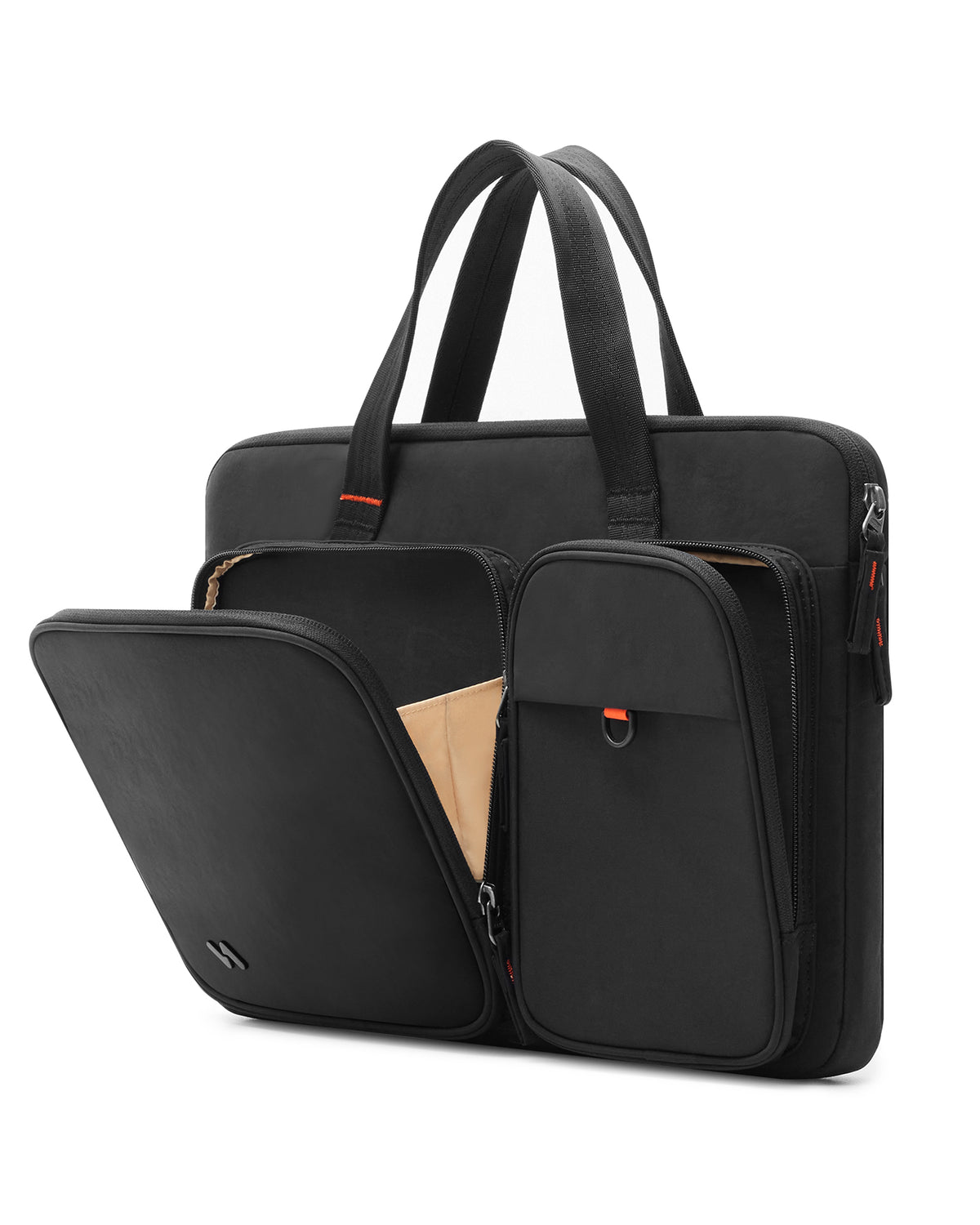 inateck DE 360° Rundumschutz Laptoptasche Große Kapazität Hülle Kompatibel mit 13" MacBook Air M4-M1 2025-2012, 14" MacBook Pro M5-