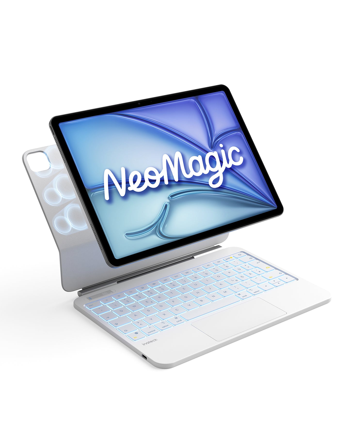 Inateck NeoMagic Magnetische Tastatur Hülle für iPad Air 11 Zoll(2025/2024), Magic Keyboard für iPad Pro 11", KB903-11A