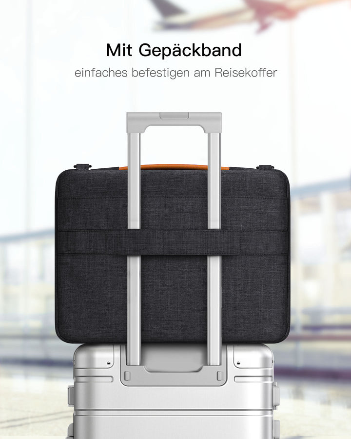 inateck DE EdgeKeeper 360° Rundumschutz Laptoptasche Schultertaschen 13-15,6 Zoll - LB03008/K5