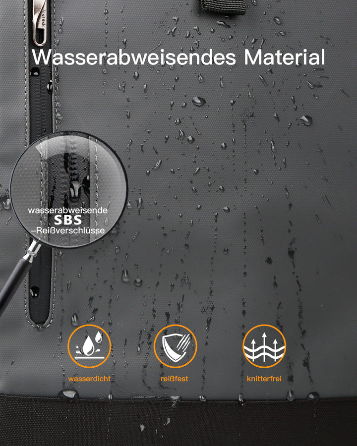 inateck DE 25-30L RollTop Rucksack wasserabweisend Daypack Laptoprucksack Schulrucksack, BP01003