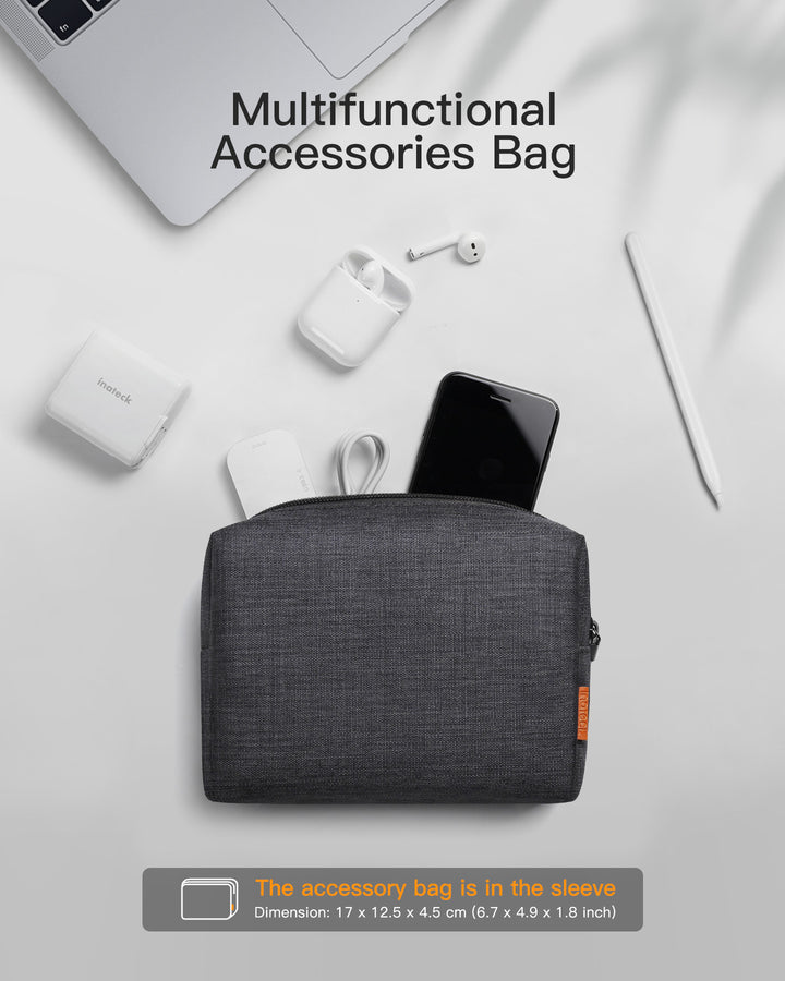 Ultraleichte Laptoptasche Hülle 13-16 Zoll mit Zubehörtasche, LB01005