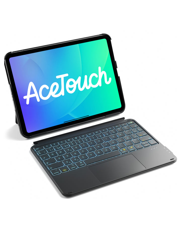 inateck DE Abnehmbar Ultraleichte Tastatur für iPad 11/10 Gen A16 2025 11 Zoll, iPad Air 11 Zoll (2026/2025), iPad Air 5/4, iPad Pr