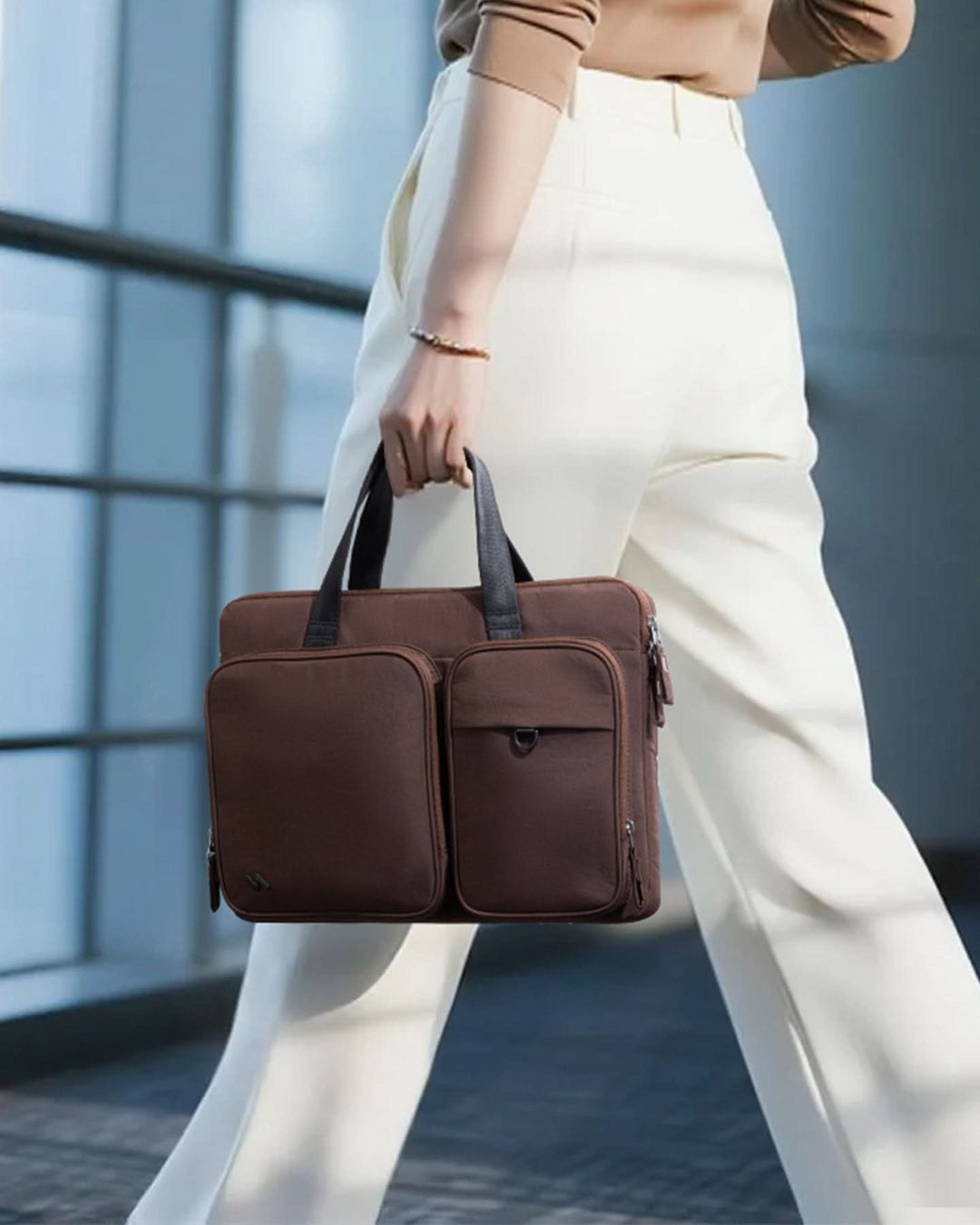 inateck DE 360° Rundumschutz Laptoptasche Große Kapazität Hülle Kompatibel mit 13" MacBook Air M4-M1 2025-2012, 14" MacBook Pro M5-