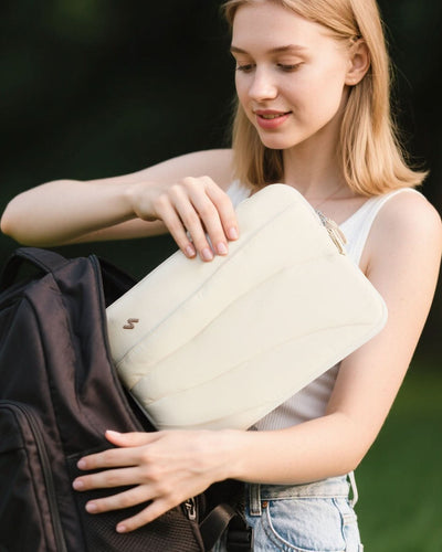 360° Schützende Laptop-Tasche, kompatibel mit 13/14 Zoll MacBook Pro/Air, LBW21