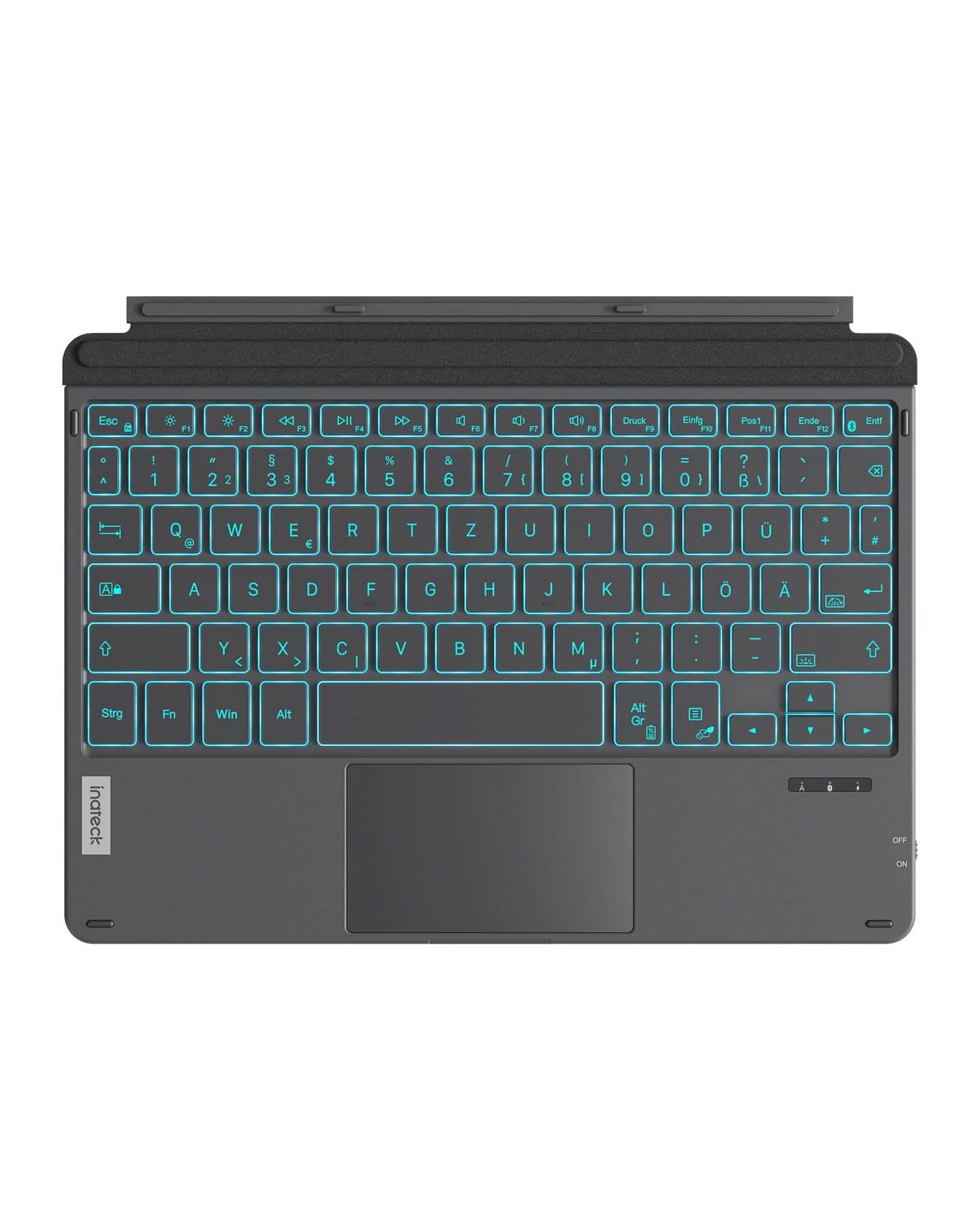 inateck DE Surface Go AI Tastatur, Kompatibel mit Surface Go 4, Surface Go 3/2/1, KB02028