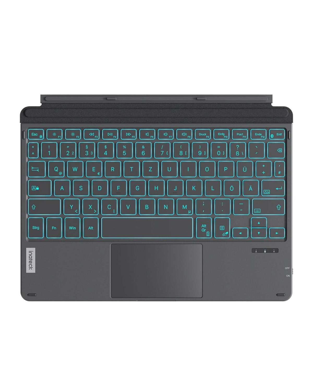 inateck DE Surface Go AI Tastatur, Kompatibel mit Surface Go 4, Surface Go 3/2/1, KB02028