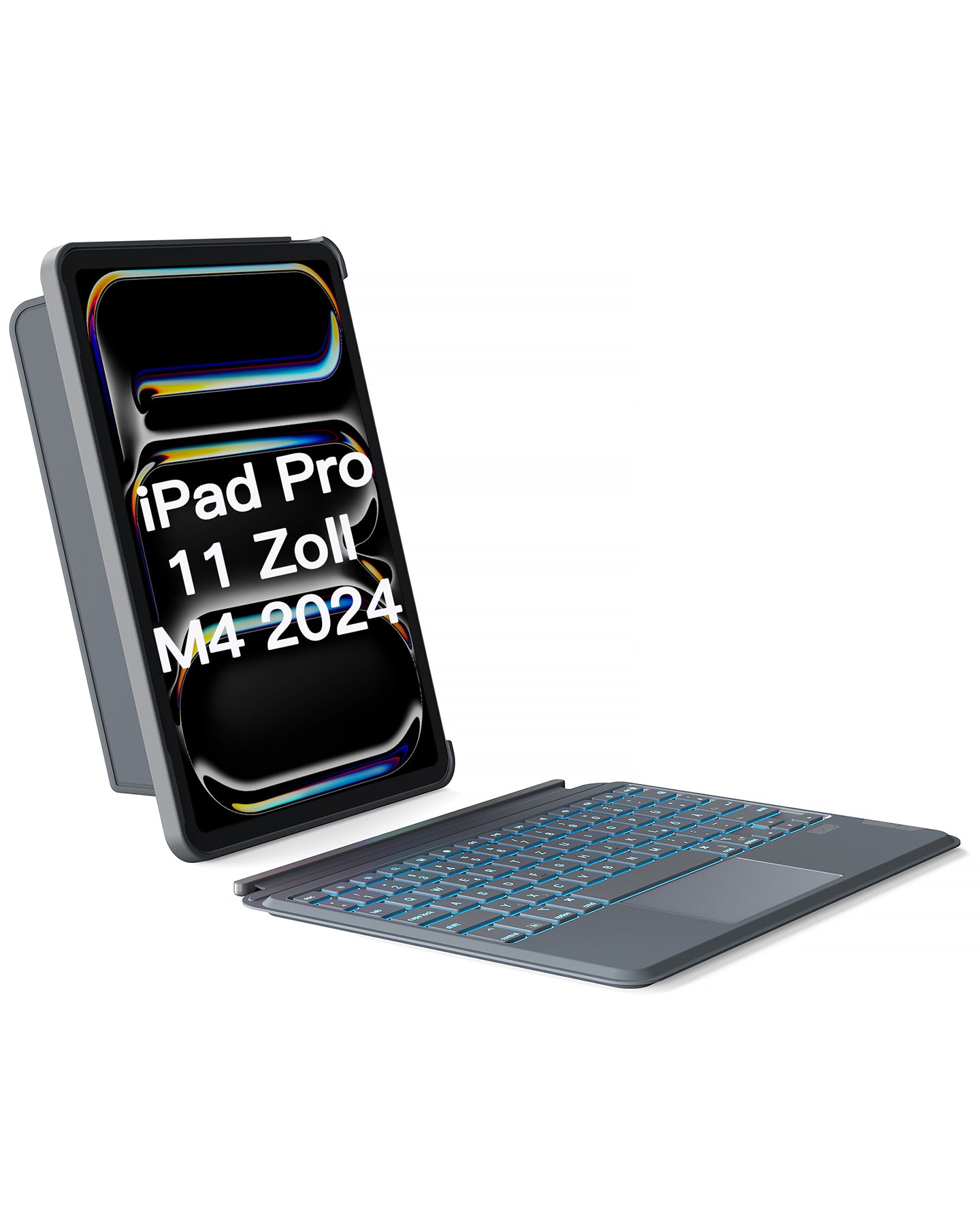 inateck DE Abnehmbar Tastatur für iPad Pro 11 (M4 2024), KB04111-11