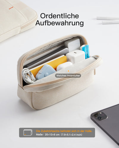 Edgekeeper 360° Professioneller Schutz Hülle für 13" MacBook, mit Zubehörtasche, LB01011