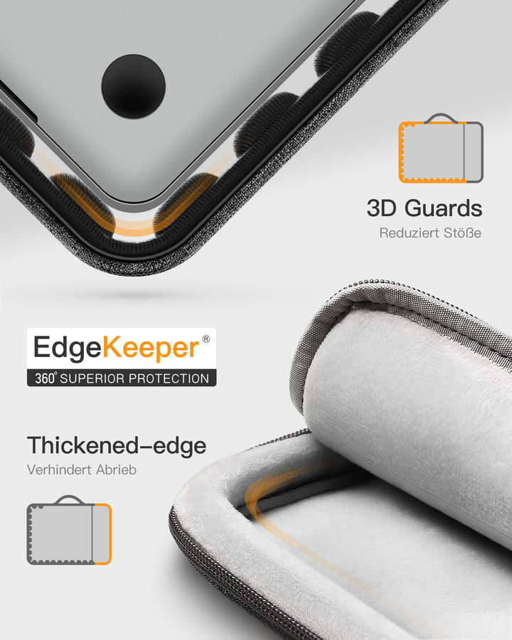 EdgeKeeper 360° Rundumschutz Laptoptasche für 13-16 Zoll Laptops, MacBook Pro, MacBook Air, LB02006/B1