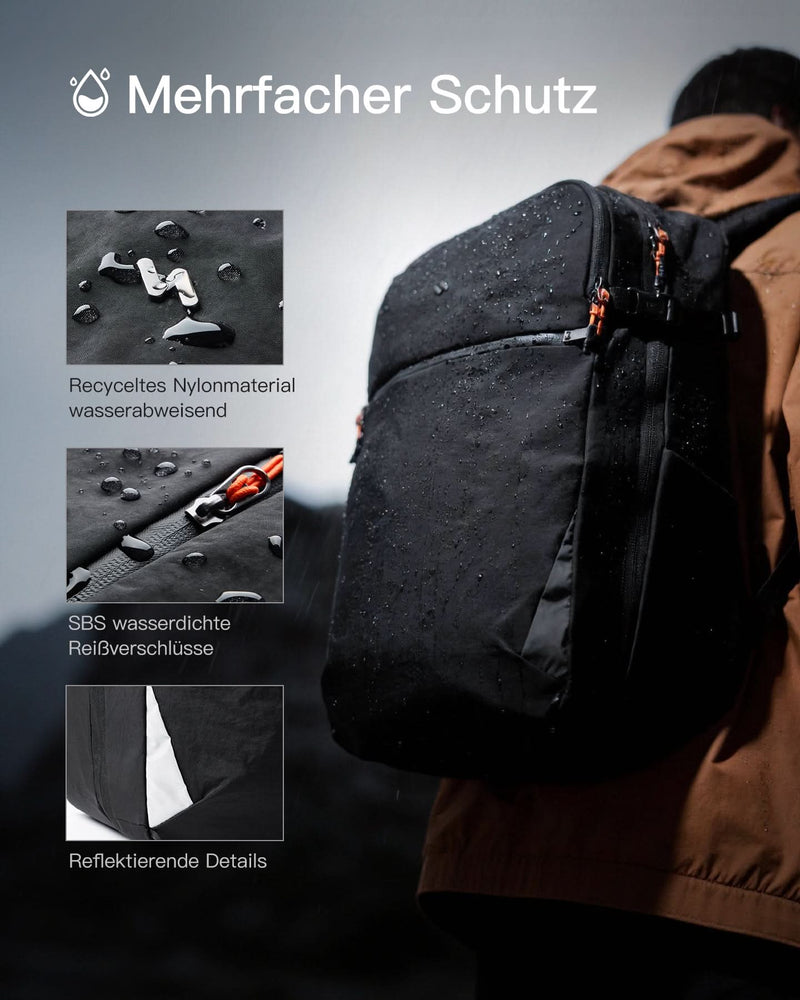 Inateck Reiserucksack 39L, Spritzwassergeschützt TSA Handgepäck Flugze – Inateck Official DE