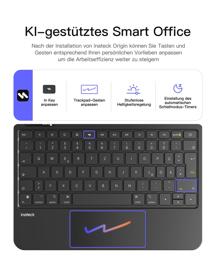 NeoMagic Magnetische Tastatur Hülle für iPad 11/10 Gen 2025 A16 11", QWERTZ, KB903-10
