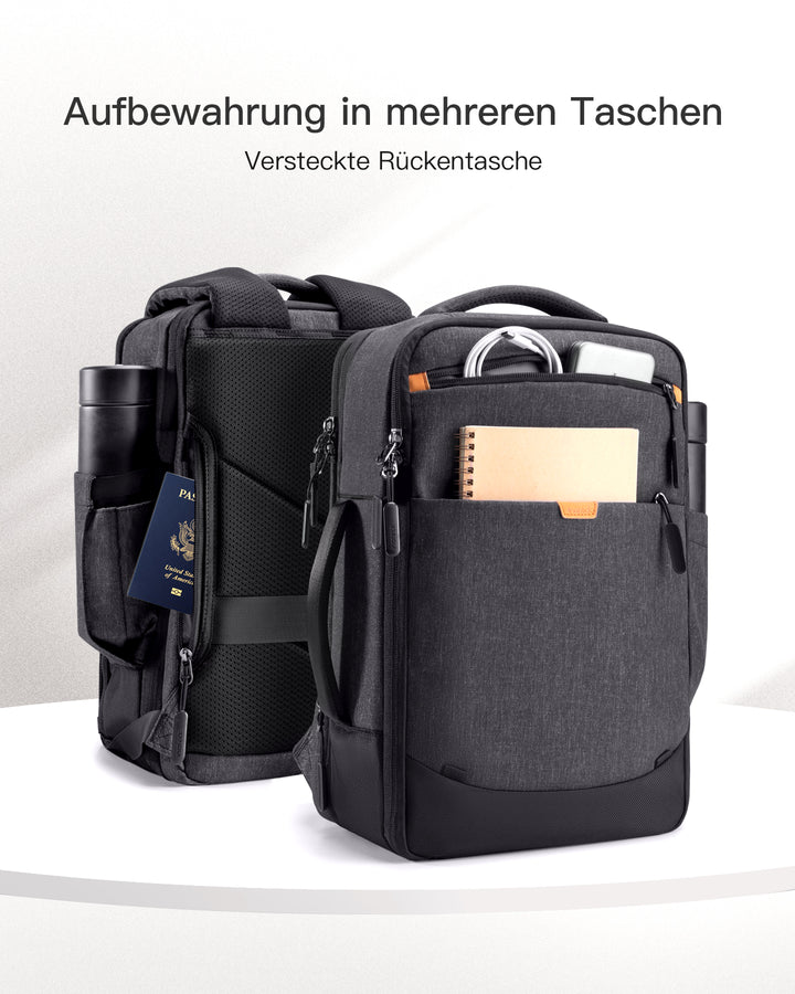 inateck DE 20-46L Reiserucksack, erweiterbarer Tragerucksack, BP03006