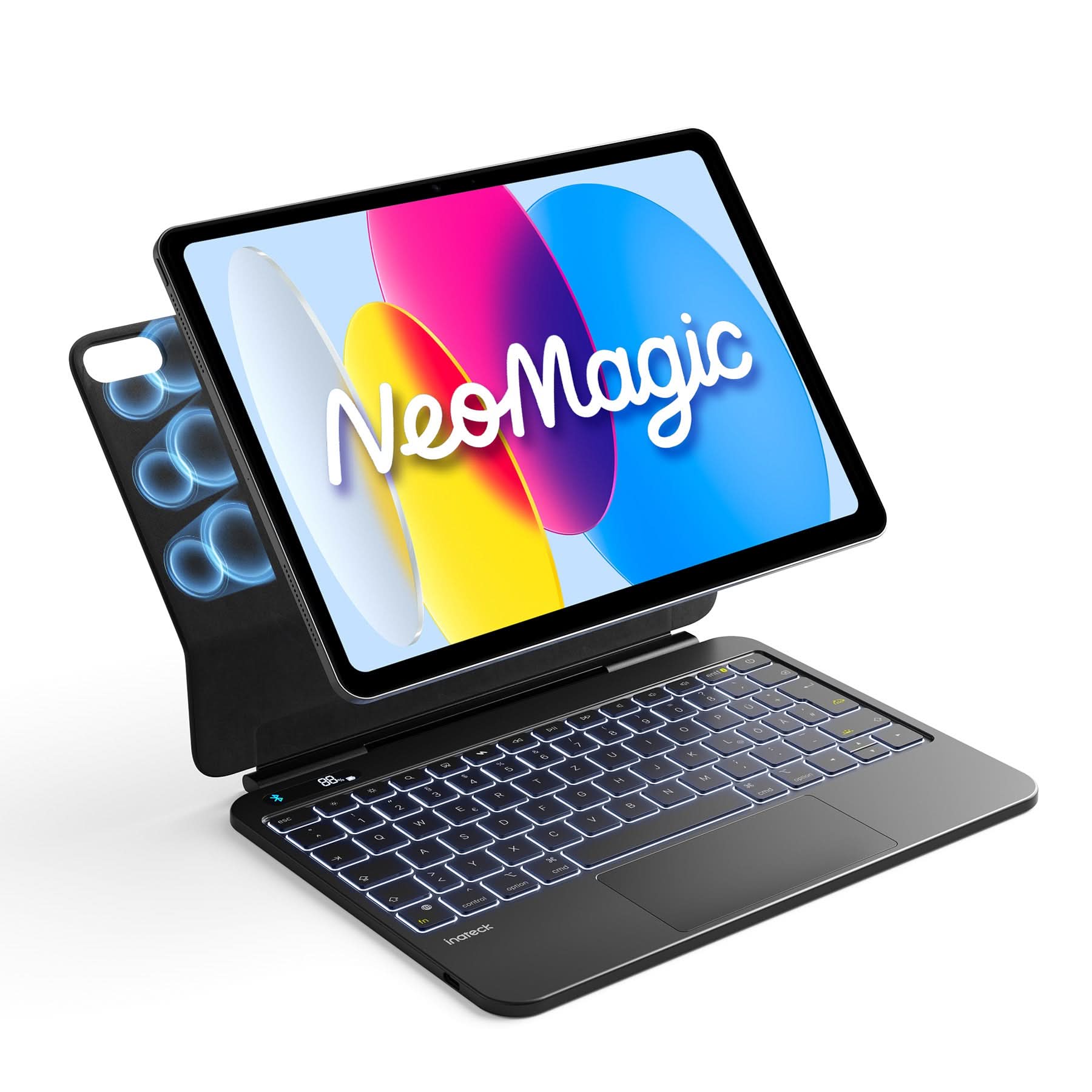 NeoMagic Magnetische Tastatur Hülle für iPad 11/10 Gen 2025 A16 11", QWERTZ, KB903-10