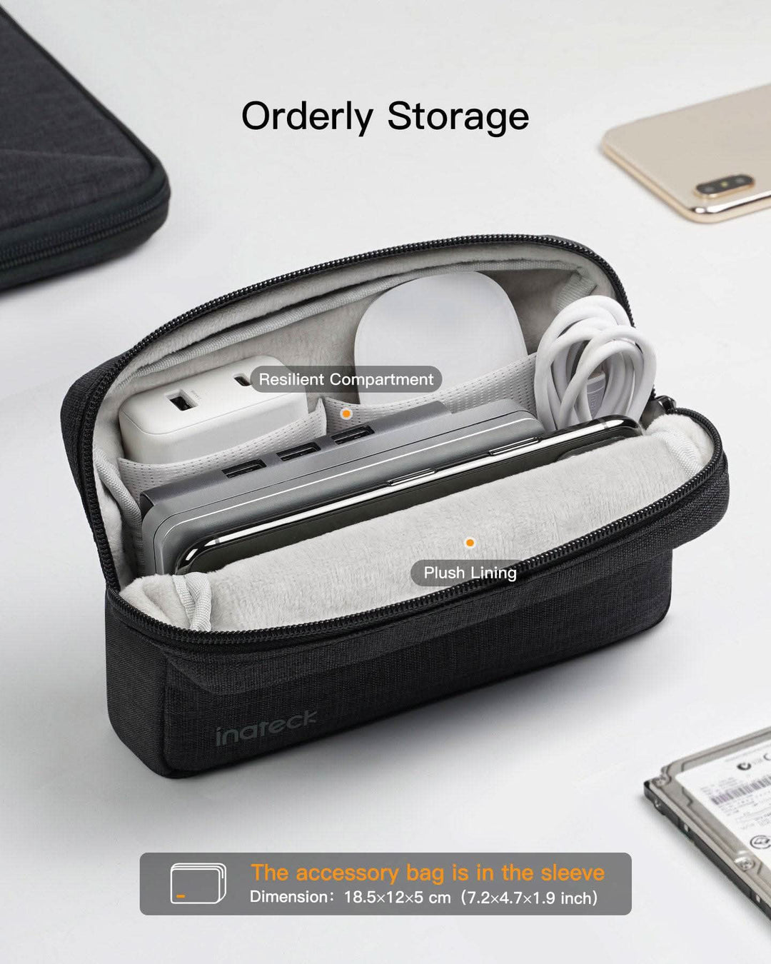 Superstarke Laptophülle Tasche für MacBook Air/Pro M2/M1, LB01007 - Inateck Official DE