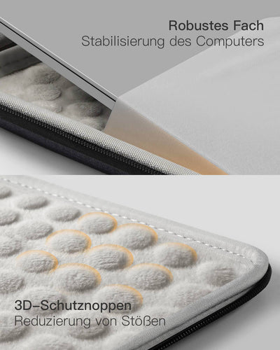Superstarke Laptophülle Tasche für MacBook Air/Pro M2/M1 13-14 Zoll, LB02012 - Inateck Official DE