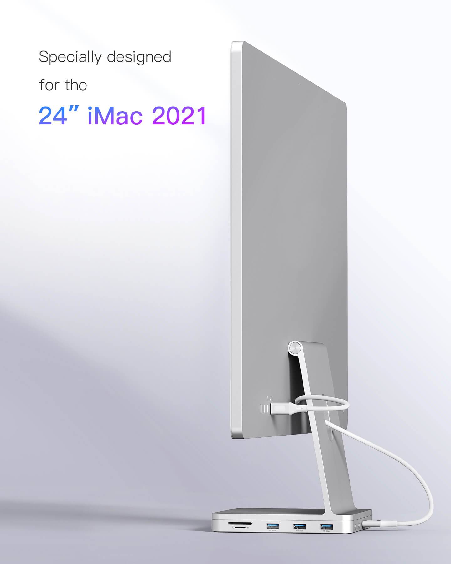 Inateck 8in1 iMac 24" 2021 Docking Station, USB 3.2 Gen 2, DK2001 Inateck Official DE