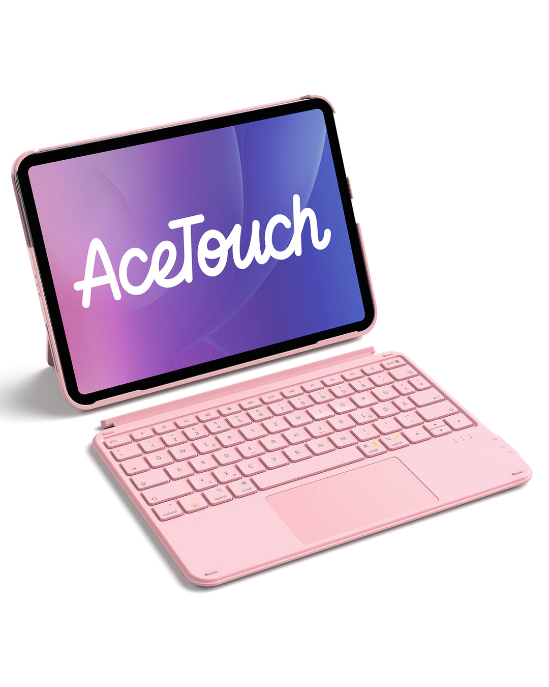Ultraleicht Tastatur für iPad 11" (A16 2025), iPad 10, iPad Air 11" M4/M3/M2 (2026/2025/2024), iPad Air 5/4, iPad Pro 11" 4/3/2/1, QWERTZ, Acetouch, KB04122