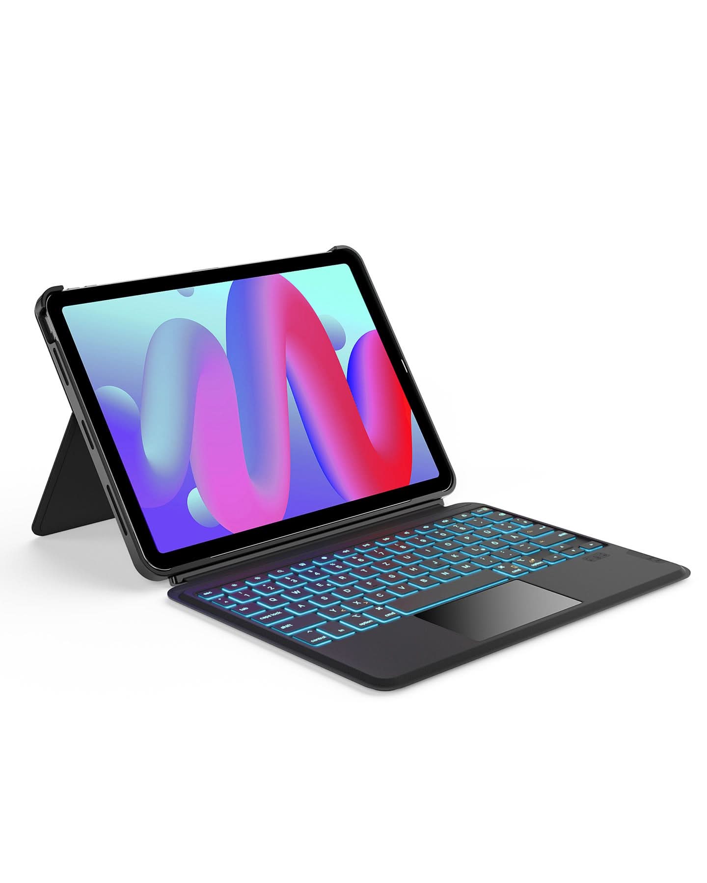 Inateck Bluetooth Tastatur Kompatibel mit iPad Air 5/4, iPad Pro 11 Zoll/12,9 Zoll QWERTZ, KB04111