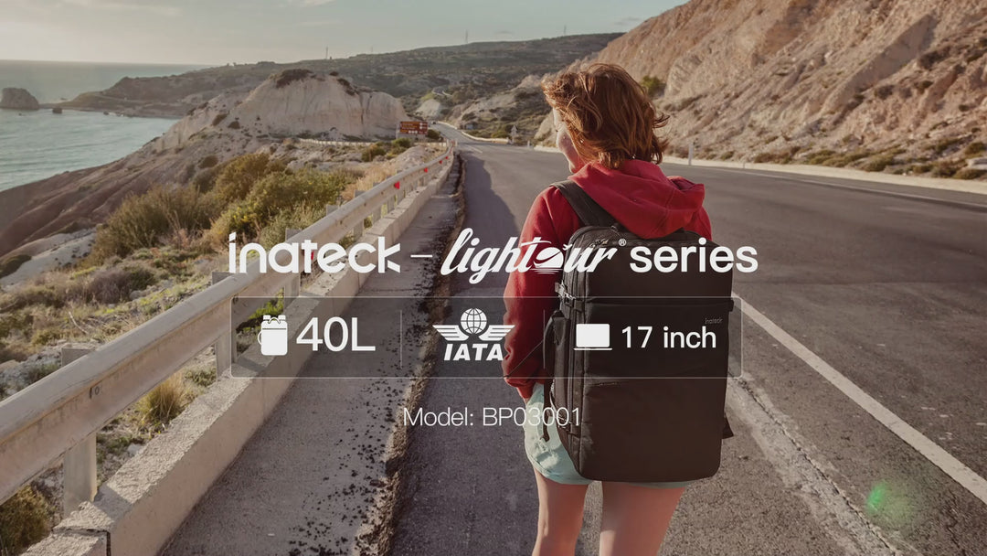 Inateck 40l Super Large Hand Luggage Travel Backpack Laptop Backpack For 15 6 17 Inch Notebooks Flight Approved Backpack Cabin Backpack For Weekender