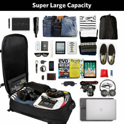 40L Supergroßer Handgepäck Reiserucksack Laptop Rucksack für 15,6-17 Zoll Notebooks, BP03001