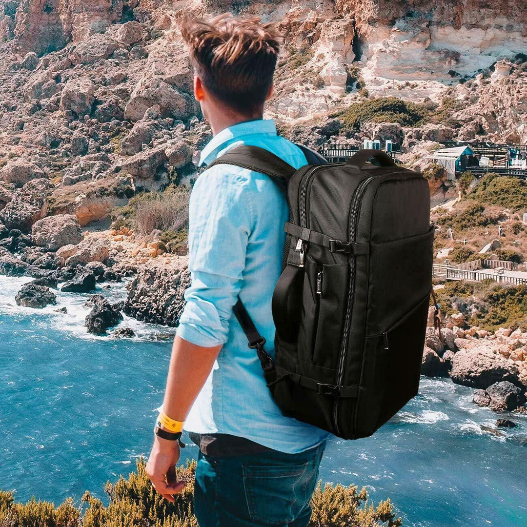 Inateck 40L Supergroßer Handgepäck Reiserucksack Laptop Rucksack für 15,6-17 Zoll Notebooks, Flug Genehmigt Rucksack Kabinenrucksack für Weekender – Inateck Official DE