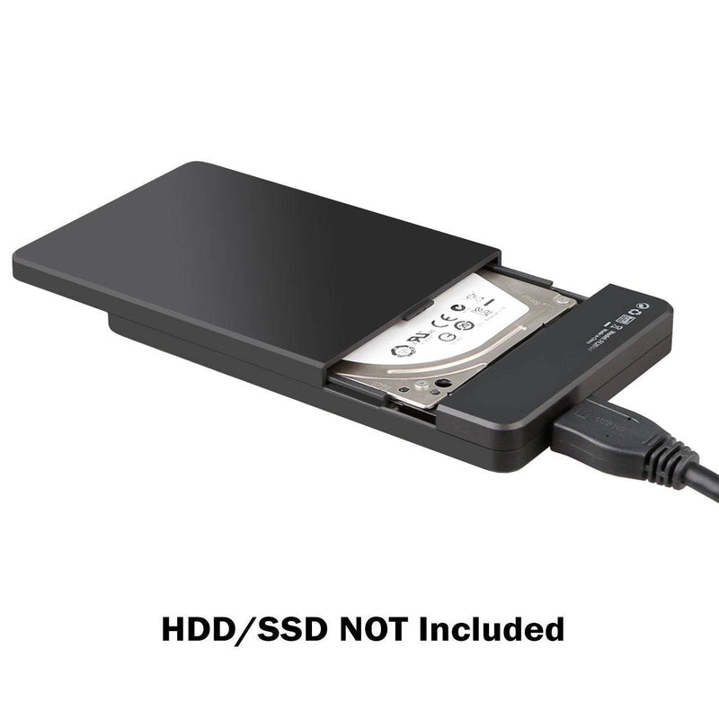 Externes Wechsel-Festplattengehäuse für 2,5 Zoll-HDD/SSD, bis 5 Gbit/s, USB 3.0-Anschlusskabel, werkzeuglos - FE2004 - Inateck Official DE