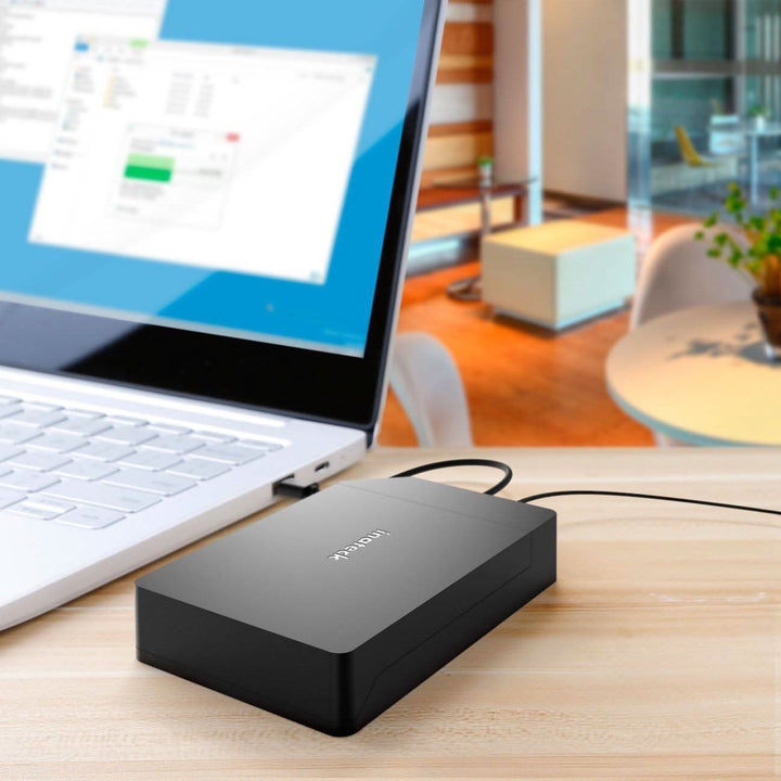 Festplattengehäuse 3.5 USB 3.0, HDD Gehäuse für 2,5”/ 3,5” SATA HDD SSD, Unterstützt UASP und maximal 12 TB Laufwerke, 12 V/ 2A Netzteil - FE3002 - Inateck Official DE
