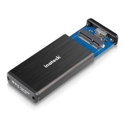 Externes Wechsel-Festplattengehäuse aus Aluminium für M50 mSATA SSD, USB 3.0-Anschlusskabel, UASP-fähig - FE2009 - Inateck Official DE