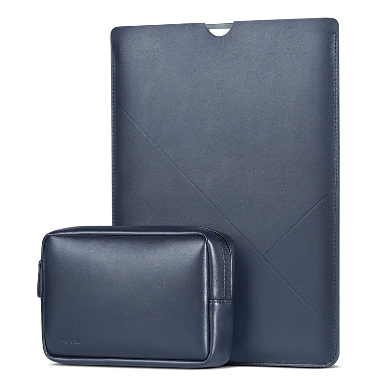13 Zoll Hülle Schutzhülle Kompatibel mit 13 MacBook, MacBook Pro, Surface Pro X/7/6/5/4, XPS13, Laptop Sleeve Case LB01008-13S, Blau - Inateck Bags DE