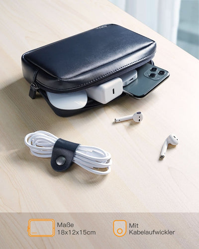 13 Zoll Hülle Schutzhülle Kompatibel mit 13 MacBook, MacBook Pro, Surface Pro X/7/6/5/4, XPS13, Laptop Sleeve Case LB01008-13S, Blau - Inateck Bags DE
